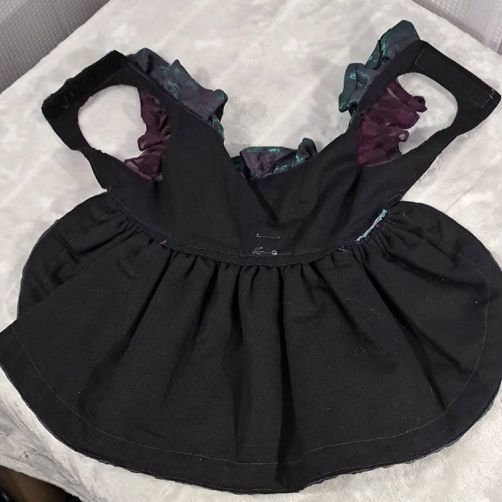 NWT Chic Purple and Green Dog Dress